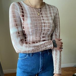 Tie-Dye Crop Top